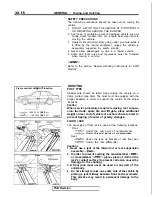 Preview for 20 page of Mitsubishi 1989 Galant Service Manual