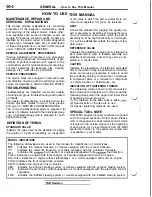 Preview for 6 page of Mitsubishi 1992 3000GT Service Manual