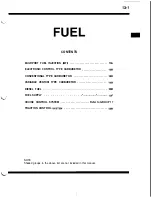 Preview for 103 page of Mitsubishi 1992 3000GT Service Manual