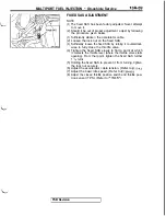 Preview for 163 page of Mitsubishi 1992 3000GT Service Manual