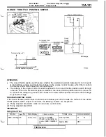 Preview for 205 page of Mitsubishi 1992 3000GT Service Manual