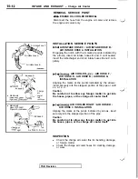 Preview for 430 page of Mitsubishi 1992 3000GT Service Manual