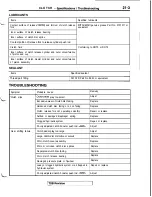 Preview for 535 page of Mitsubishi 1992 3000GT Service Manual