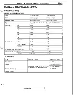 Preview for 603 page of Mitsubishi 1992 3000GT Service Manual