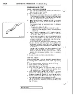 Preview for 610 page of Mitsubishi 1992 3000GT Service Manual