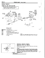 Preview for 680 page of Mitsubishi 1992 3000GT Service Manual