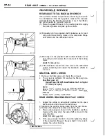 Preview for 706 page of Mitsubishi 1992 3000GT Service Manual