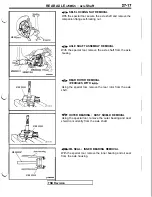 Preview for 709 page of Mitsubishi 1992 3000GT Service Manual