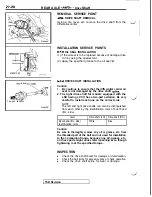 Preview for 712 page of Mitsubishi 1992 3000GT Service Manual