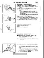 Preview for 715 page of Mitsubishi 1992 3000GT Service Manual