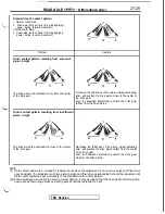 Preview for 721 page of Mitsubishi 1992 3000GT Service Manual