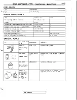 Preview for 789 page of Mitsubishi 1992 3000GT Service Manual