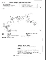 Preview for 940 page of Mitsubishi 1992 3000GT Service Manual