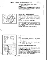 Preview for 941 page of Mitsubishi 1992 3000GT Service Manual