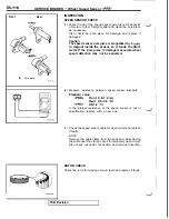 Preview for 942 page of Mitsubishi 1992 3000GT Service Manual