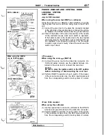 Preview for 1013 page of Mitsubishi 1992 3000GT Service Manual