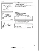 Preview for 1028 page of Mitsubishi 1992 3000GT Service Manual