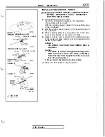 Preview for 1037 page of Mitsubishi 1992 3000GT Service Manual