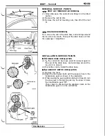 Preview for 1065 page of Mitsubishi 1992 3000GT Service Manual