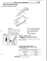 Preview for 1069 page of Mitsubishi 1992 3000GT Service Manual