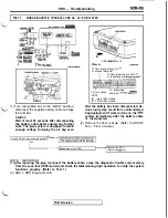 Preview for 1187 page of Mitsubishi 1992 3000GT Service Manual