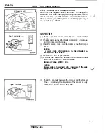 Preview for 1202 page of Mitsubishi 1992 3000GT Service Manual