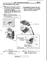 Preview for 1203 page of Mitsubishi 1992 3000GT Service Manual