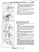 Preview for 1209 page of Mitsubishi 1992 3000GT Service Manual