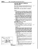 Preview for 1214 page of Mitsubishi 1992 3000GT Service Manual