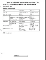 Preview for 1223 page of Mitsubishi 1992 3000GT Service Manual