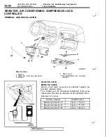 Preview for 1252 page of Mitsubishi 1992 3000GT Service Manual