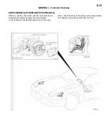 Предварительный просмотр 19 страницы Mitsubishi 1993 3000GT Technical Information Manual