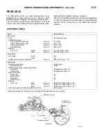 Предварительный просмотр 69 страницы Mitsubishi 1993 3000GT Technical Information Manual