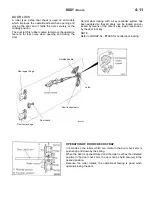 Предварительный просмотр 125 страницы Mitsubishi 1993 3000GT Technical Information Manual