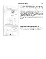 Предварительный просмотр 185 страницы Mitsubishi 1993 3000GT Technical Information Manual