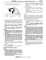 Предварительный просмотр 21 страницы Mitsubishi 1995 3000GT Spyder Service Manual Supplement