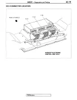 Предварительный просмотр 55 страницы Mitsubishi 1995 3000GT Spyder Service Manual Supplement