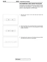 Предварительный просмотр 58 страницы Mitsubishi 1995 3000GT Spyder Service Manual Supplement