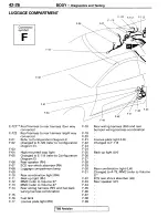 Предварительный просмотр 62 страницы Mitsubishi 1995 3000GT Spyder Service Manual Supplement