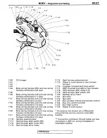 Предварительный просмотр 63 страницы Mitsubishi 1995 3000GT Spyder Service Manual Supplement