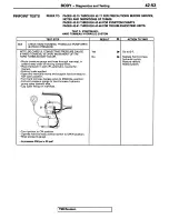 Предварительный просмотр 89 страницы Mitsubishi 1995 3000GT Spyder Service Manual Supplement