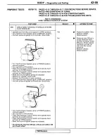 Предварительный просмотр 91 страницы Mitsubishi 1995 3000GT Spyder Service Manual Supplement