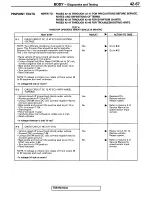 Предварительный просмотр 103 страницы Mitsubishi 1995 3000GT Spyder Service Manual Supplement