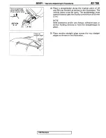 Предварительный просмотр 191 страницы Mitsubishi 1995 3000GT Spyder Service Manual Supplement