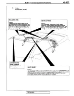 Предварительный просмотр 193 страницы Mitsubishi 1995 3000GT Spyder Service Manual Supplement