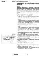 Предварительный просмотр 196 страницы Mitsubishi 1995 3000GT Spyder Service Manual Supplement