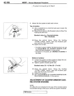 Предварительный просмотр 202 страницы Mitsubishi 1995 3000GT Spyder Service Manual Supplement