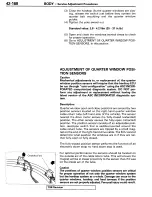 Предварительный просмотр 204 страницы Mitsubishi 1995 3000GT Spyder Service Manual Supplement