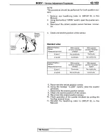 Предварительный просмотр 205 страницы Mitsubishi 1995 3000GT Spyder Service Manual Supplement