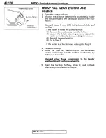 Предварительный просмотр 206 страницы Mitsubishi 1995 3000GT Spyder Service Manual Supplement